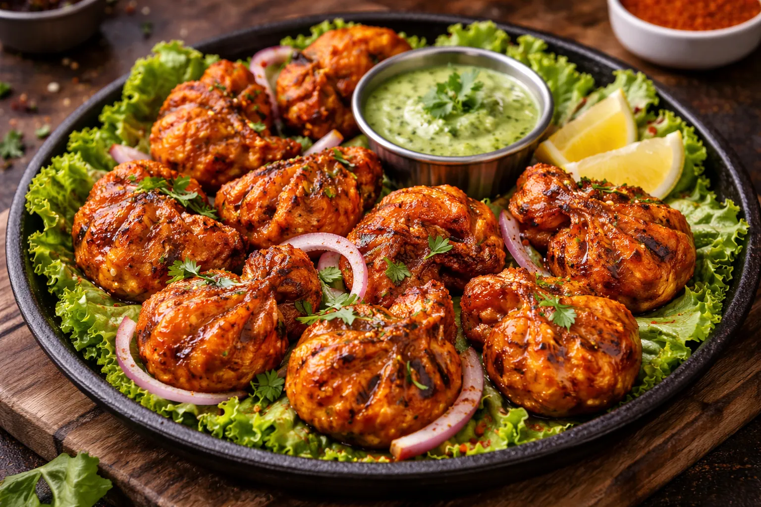 Tandoori Momos — signature smoky momos at Amantran Winnipeg